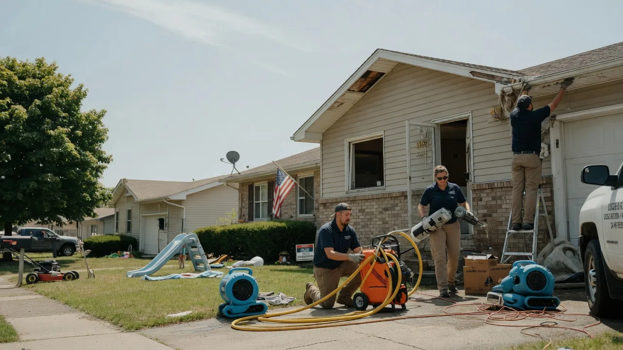Water Damage Restoration in Oak Ridge, LA near me